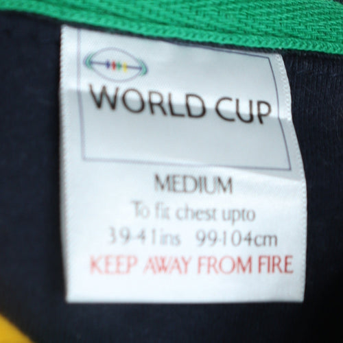 World Cup 2007 Men's Multicoloured Rugby Style Pullover Sweatshirt M
