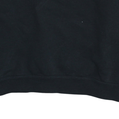 Nike Men's Black S Pullover Crew Neck Logo Sweatshirt