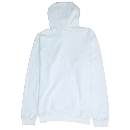 Adidas Men's White Pullover Hoodie Large Regular Fit Sportswear