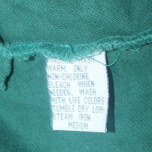 Ralph Lauren Men's Green Polo Shirt Size M Classic Fit Cotton