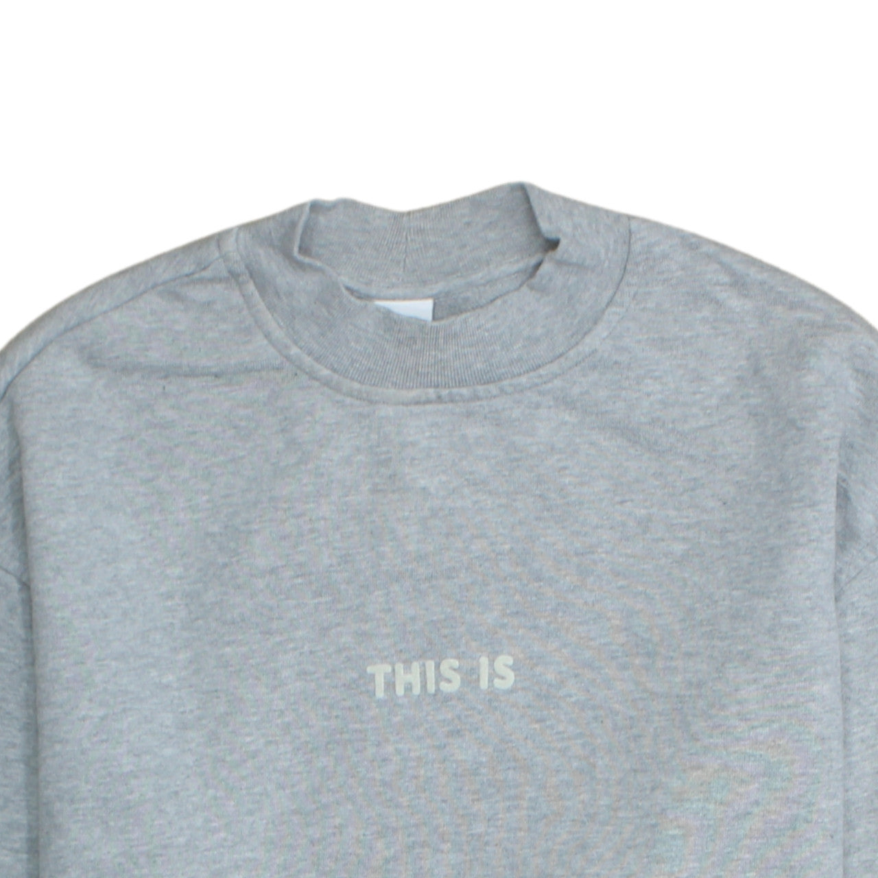 BOSS Men's Grey Crew Neck Pullover Sweatshirt Size S