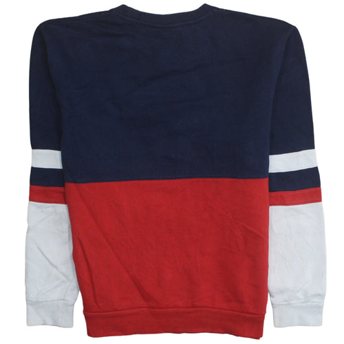 Fila Men's Multicoloured Crew Neck Pullover Sweatshirt Size S