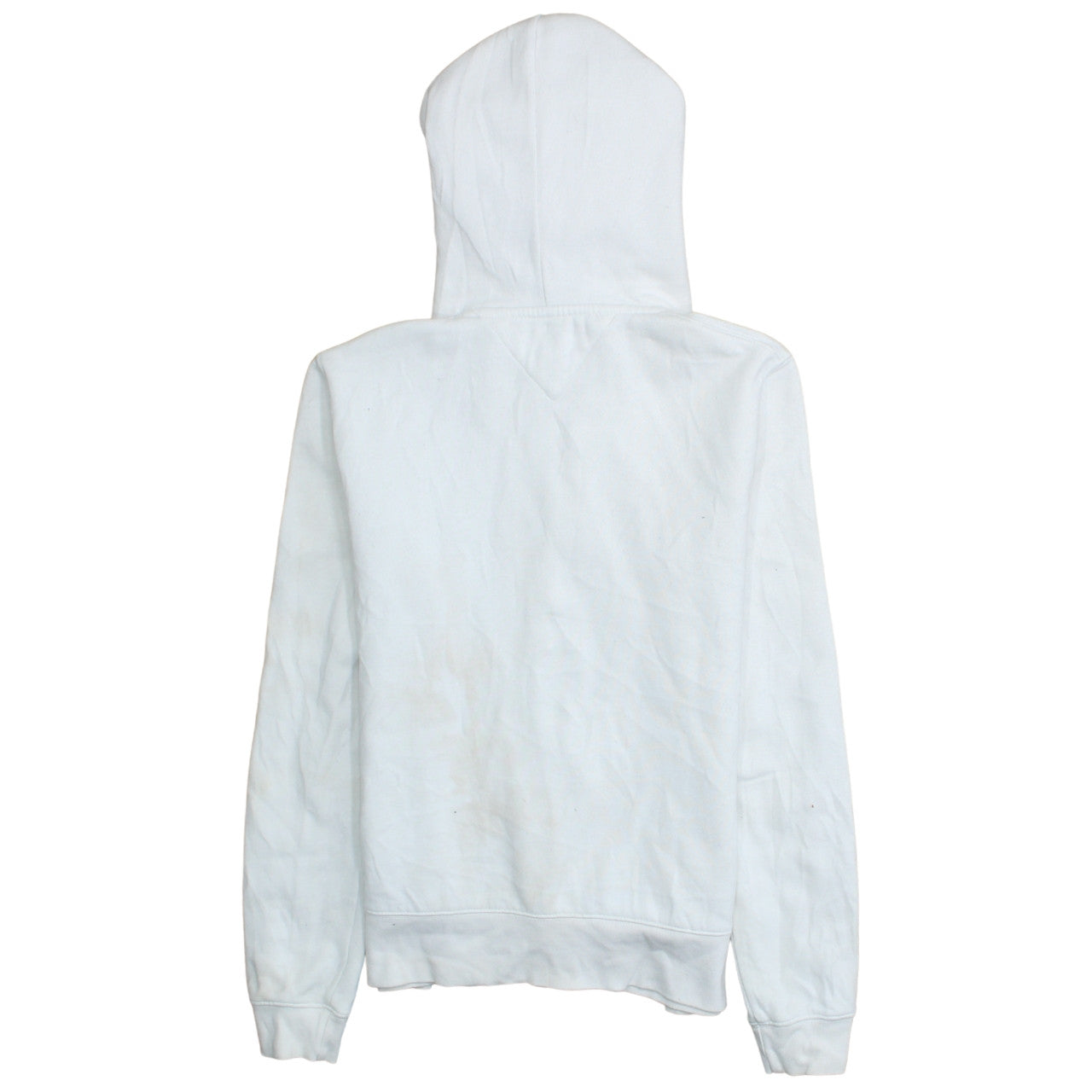Tommy Hilfiger Women's White Full Zip Hoodie Size S