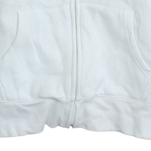 Tommy Hilfiger Women's White Full Zip Hoodie Size S