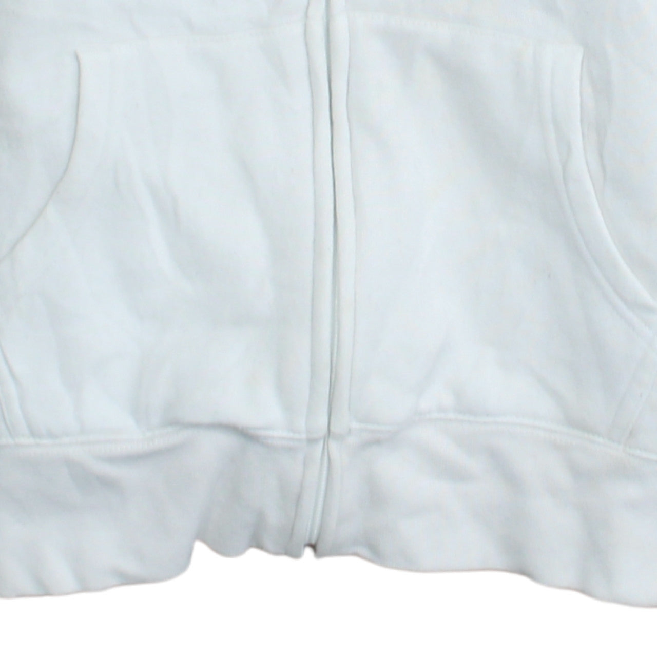 Tommy Hilfiger Women's White Full Zip Hoodie Size S