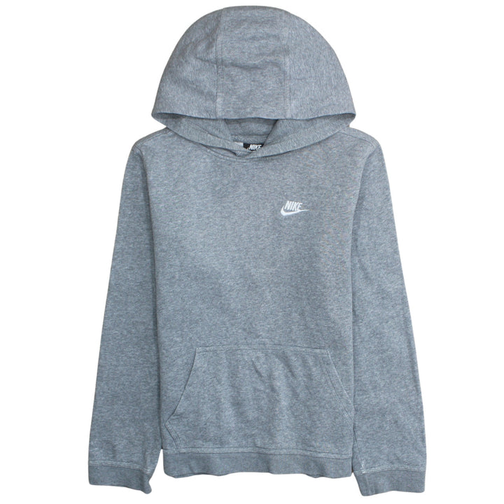 Nike Boys Grey XL Pullover Hoodie Fleece Lined Sweatshirt