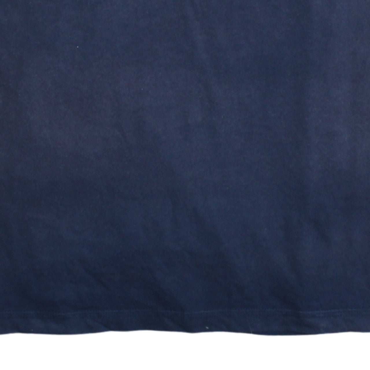 Adidas Men Blue Cotton Crew Neck Sports T-Shirt Size L