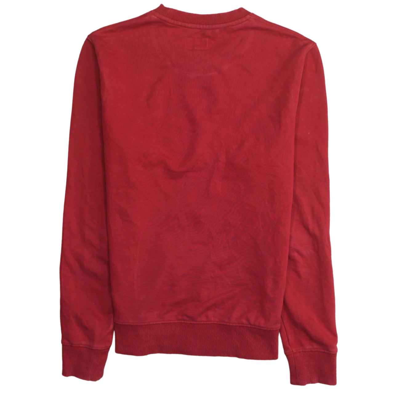 Wrangler Men's Red Crew Neck Graphic Pullover Sweatshirt Size S