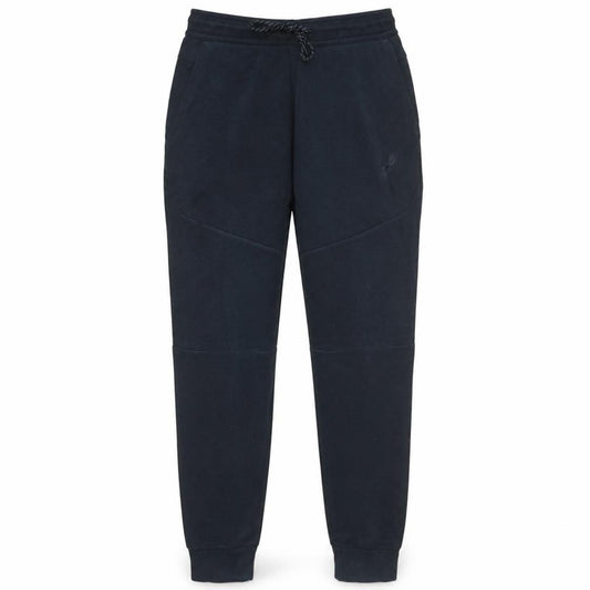 Front view of Nike Men's Black Small Jogger Sweatpants Fleece Drawstring Tapered Activewear