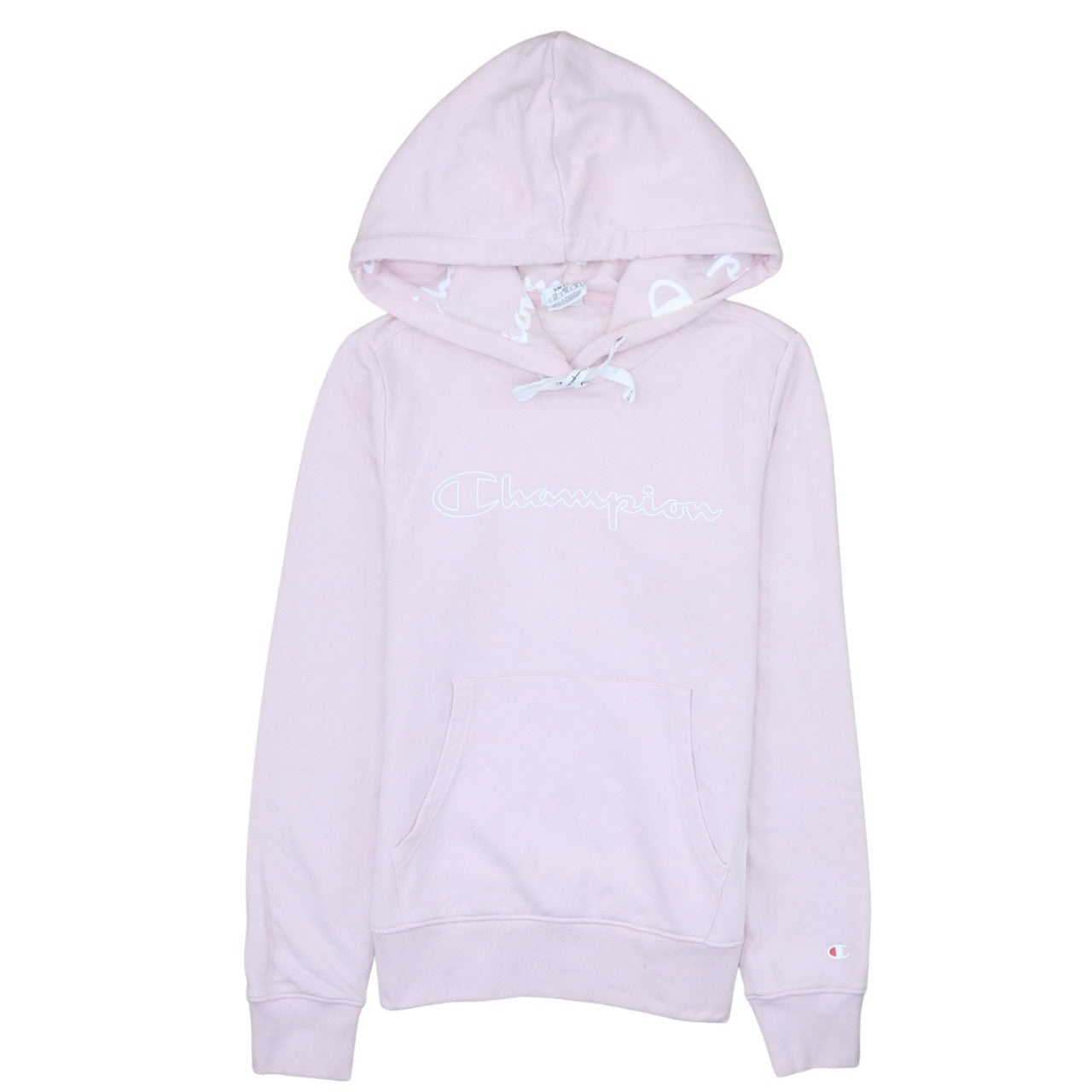 Champion Women's Pink Small Pullover Hoodie Cotton Blend