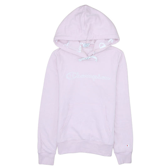 Champion Women's Pink Small Pullover Hoodie Cotton Blend