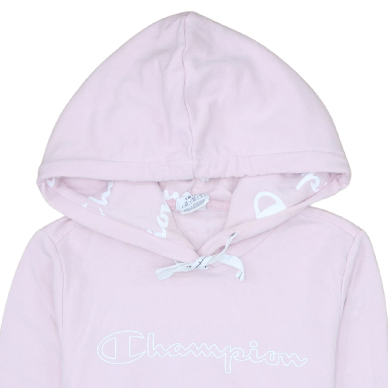 Champion Women's Pink Small Pullover Hoodie Cotton Blend