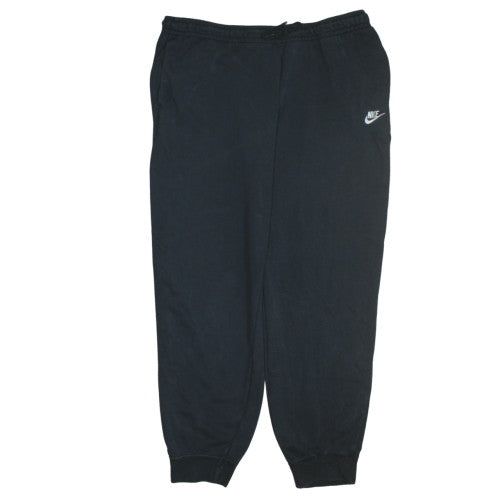Nike Men's Black XL Jogger Fleece Sweatpants with Drawstring Waist