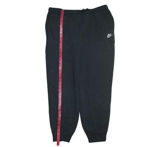 Nike Men's Black XL Jogger Fleece Sweatpants with Drawstring Waist