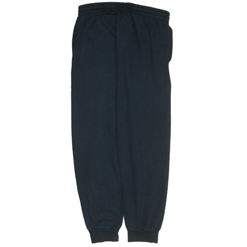 Umbro Men Black Jogger Sweatpants L Fleece Activewear Trousers