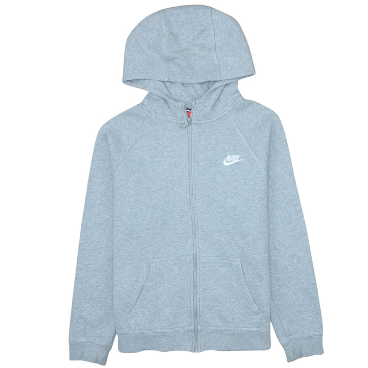 Nike Boys Grey Full Zip Fleece Hoodie 13-15 Years