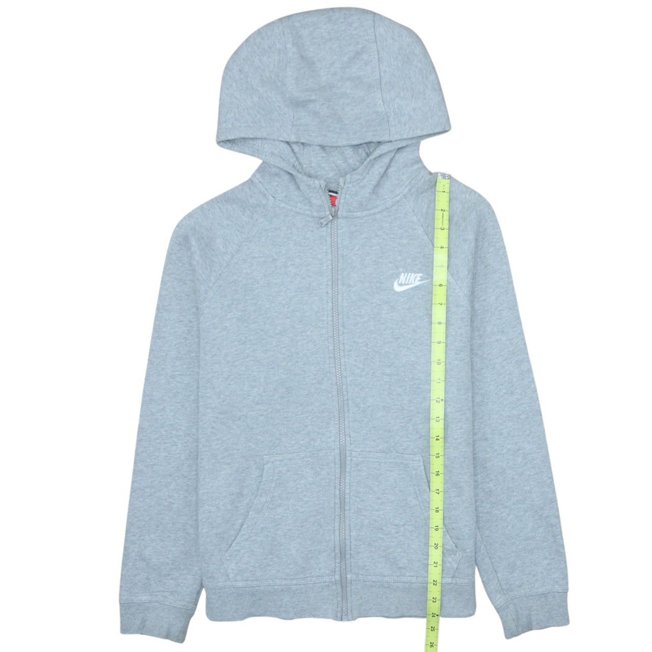 Nike Boys Grey Full Zip Fleece Hoodie 13-15 Years