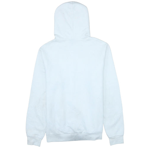 Champion Boys White Pullover Hoodie 2XL Logo Graphic Fleece Sweatshirt