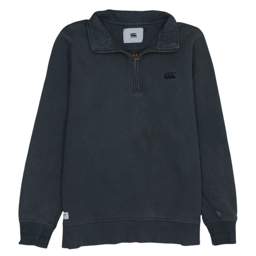 Canterbury Men’s Black 2XL 1/4 Zip Fleece Sweatshirt