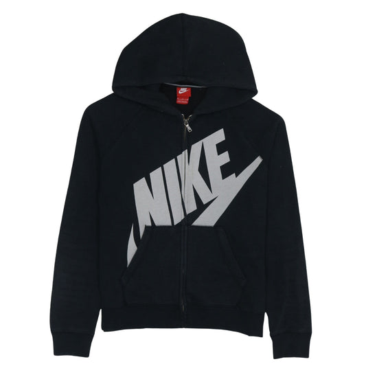 Nike Men's Black Full Zip Hoodie M Graphic Sportswear