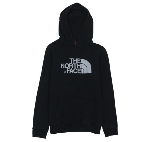 The North Face Boys Black XL Pullover Hoodie Cotton Logo Sweatshirt