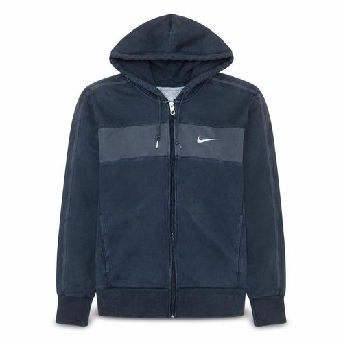Nike Men's Blue Full Zip Hoodie Small Regular Fit Sportswear