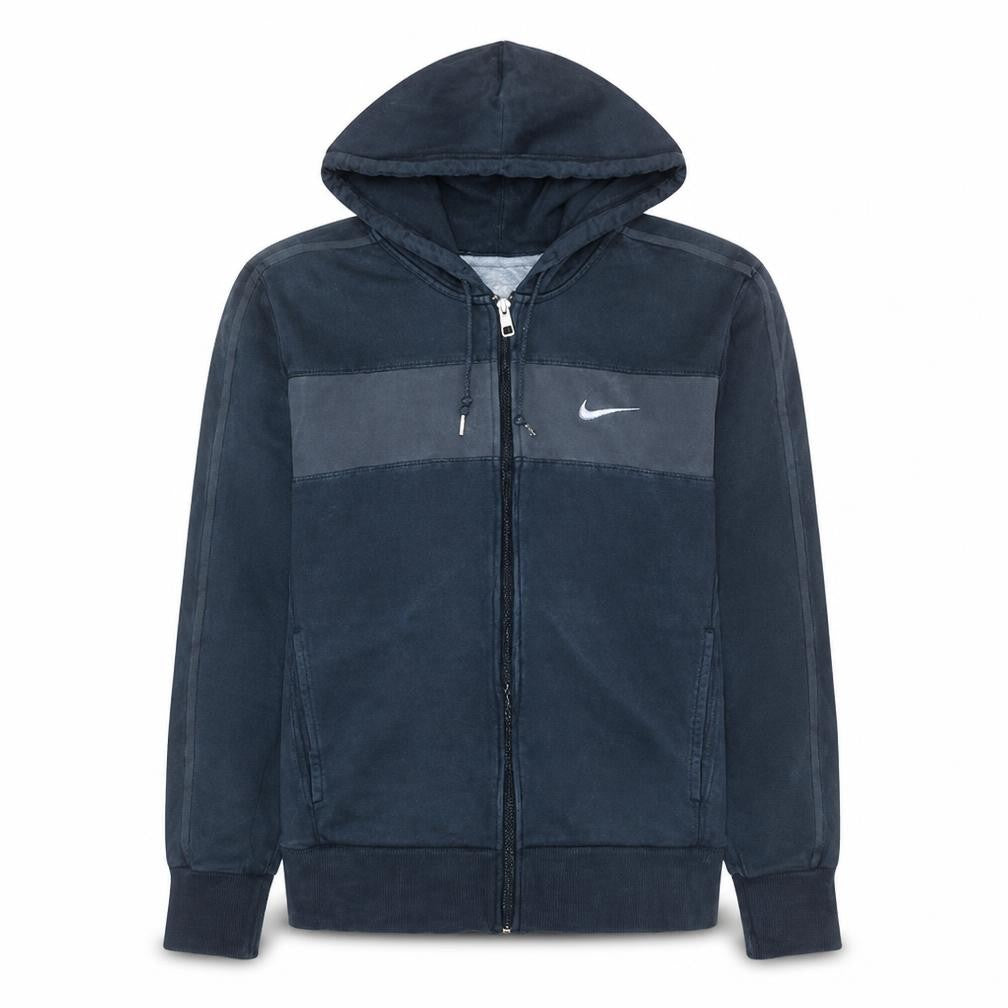 Nike Men's Blue Full Zip Hoodie Small Regular Fit Sportswear