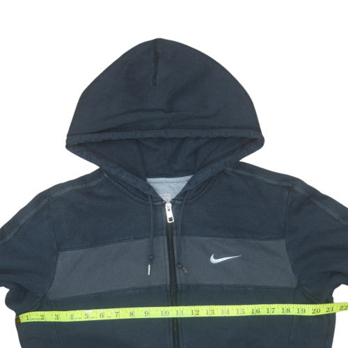 Nike Men's Blue Full Zip Hoodie Small Regular Fit Sportswear