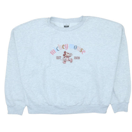 Disney Classics at George Women's Grey XL Sweatshirt Mickey Mouse 1928 Print