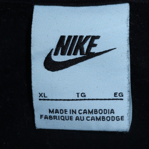 Nike Men's Black Grey White XL Track Jacket Full Zip Colourblock