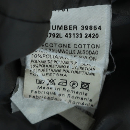 Marlboro Classics Men's Brown Cotton Twill Overcoat L Lined Waterproof