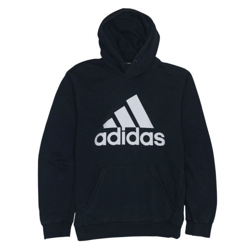 adidas Men's Black Pullover Hoodie M Sports Fleece Sweatshirt