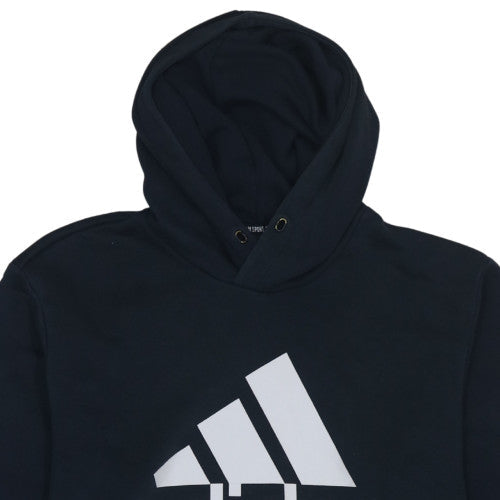 adidas Men's Black Pullover Hoodie M Sports Fleece Sweatshirt