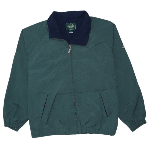 Dockers Golf Men’s Green Full Zip Nylon Sweatshirt L
