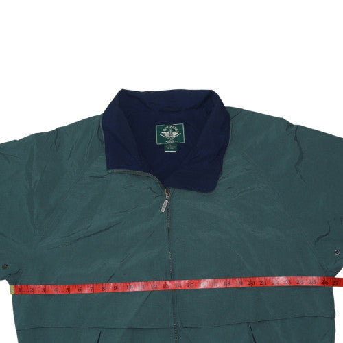 Dockers Golf Men’s Green Full Zip Nylon Sweatshirt L