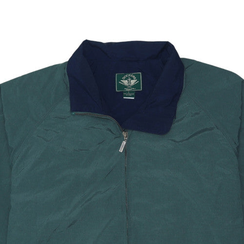 Dockers Golf Men’s Green Full Zip Nylon Sweatshirt L