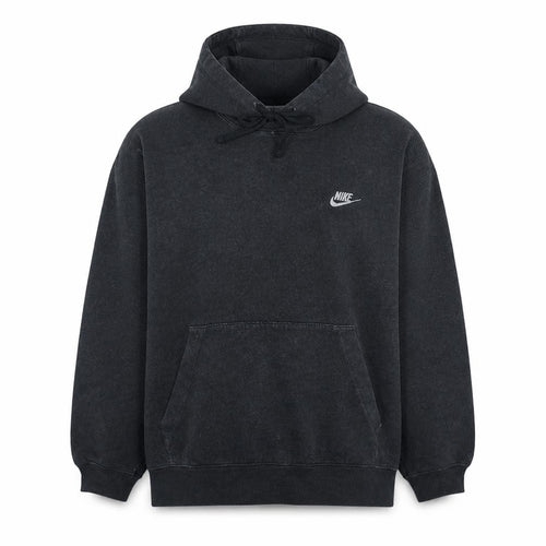 Nike Women Black Pullover Hoodie Size L Cotton Blend Fleece
