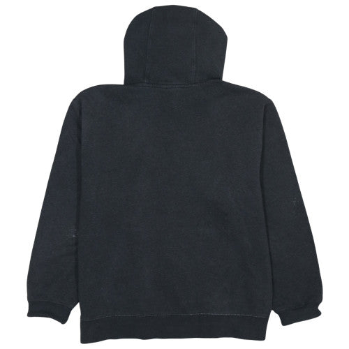 Nike Women Black Pullover Hoodie Size L Cotton Blend Fleece