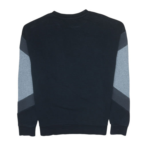 Nike Men's Black Air Logo Fleece Sweatshirt Size S Regular Fit