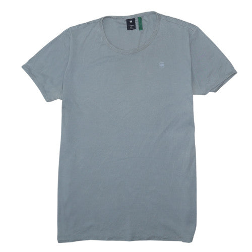 G-Star Raw Men's Grey Crew Neck Short Sleeve Cotton T-Shirt XXL