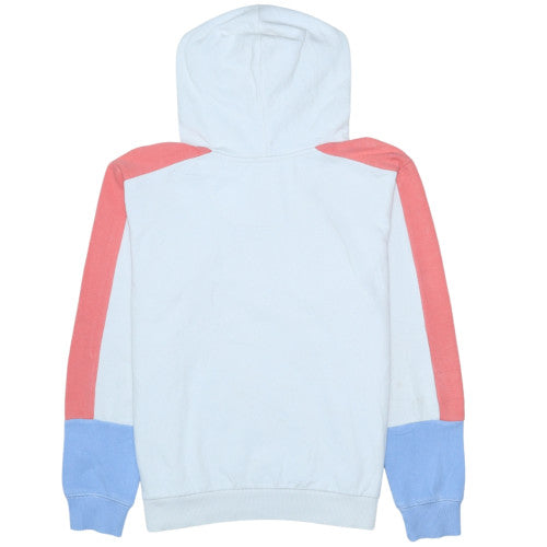 Levi's Girls White Colourblock Hoodie 16 Years Cotton Pullover