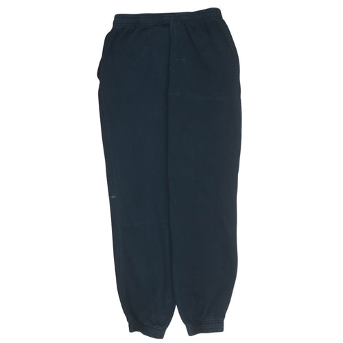 Puma Men Black L Tapered Fleece Sweatpants Activewear Trousers