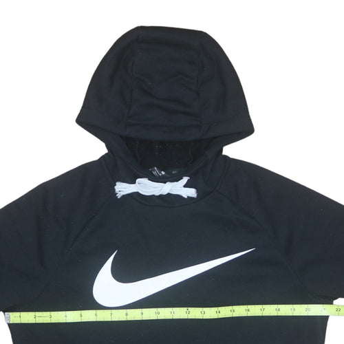 Nike Men's Black Dri-Fit Pullover Hoodie Medium
