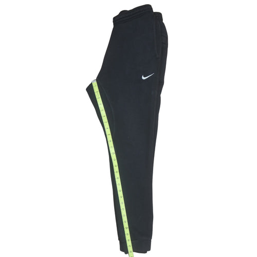 Nike Men's Black Jogger Trousers Size M Fleece Regular Fit