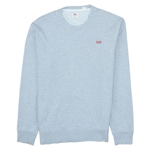 Levi’s Men’s Grey Crew Neck Pullover Sweatshirt Size M