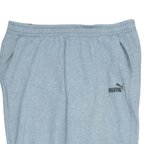 Puma Men's Grey 2XL Jogger Fleece Sweatpants with Pockets