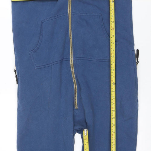 Swimzi Boys Blue Hooded One Piece Zip All-in-One 13 Years