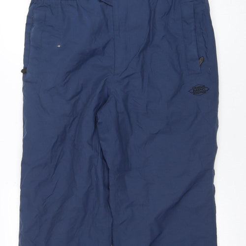 Tenson Men Blue Waterproof Insulated Snow Pants Size 52 Regular Fit