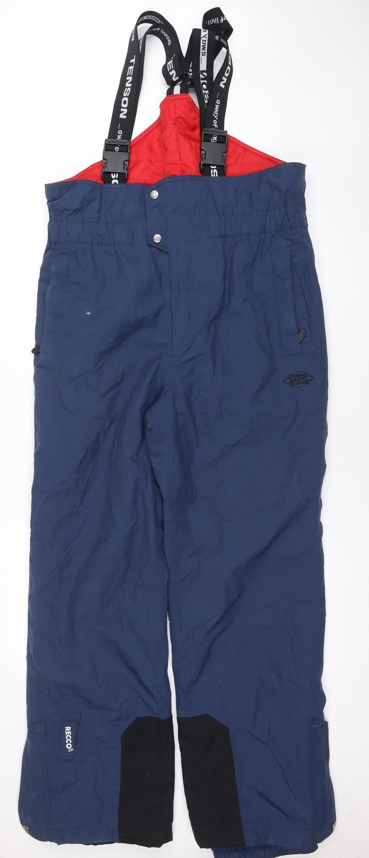 Tenson Men Blue Waterproof Insulated Snow Pants Size 52 Regular Fit