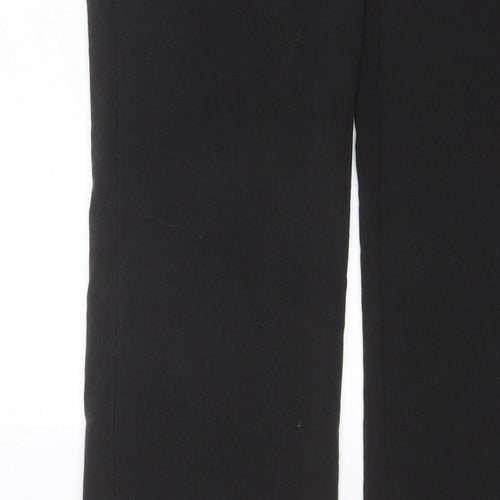 Debenhams Classics Womens Black Size 12 Straight Leg Trousers